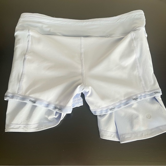 Lululemon Pace Rival Mid-Rise Skort, perywinkle blue, size 6 - Picture 13 of 15